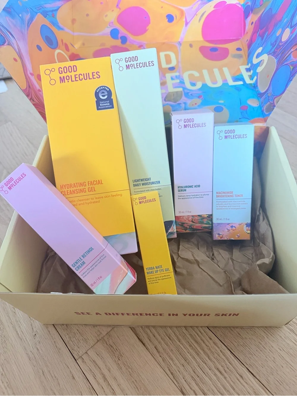 –Good Molecules Skincare Set – 6 Piece Beauty Bundle